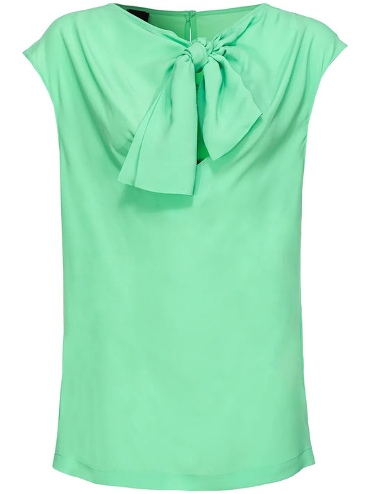 Knot-Detail Sleeveless Top