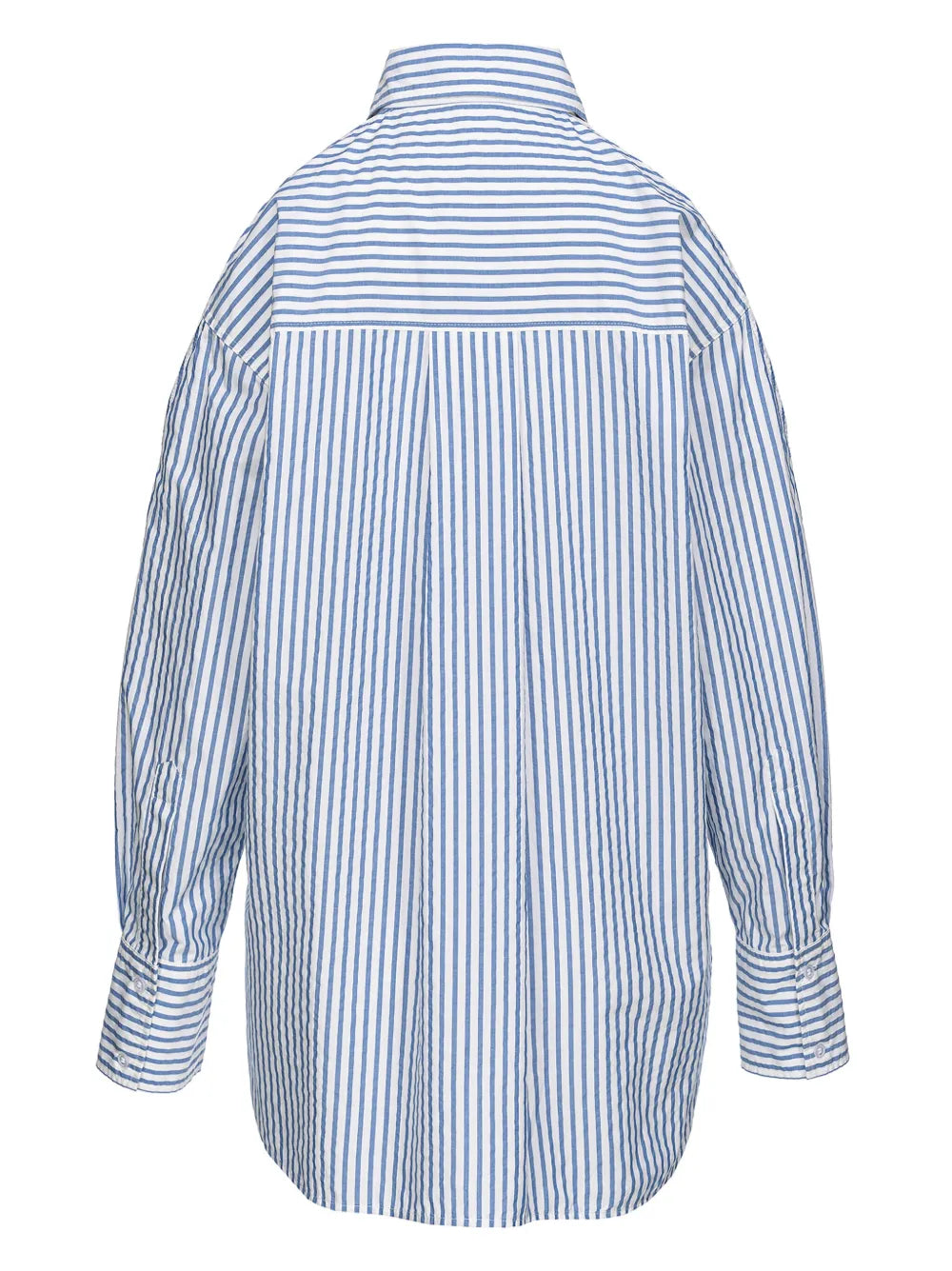 Logo-Embroidered Striped Shirt