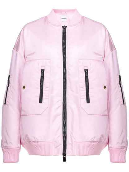 Long-Sleeve Bomber Jacket