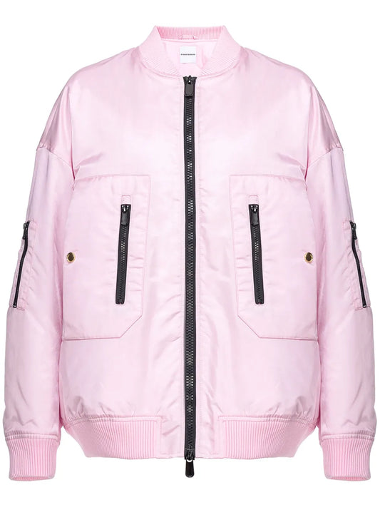 Long-Sleeve Bomber Jacket