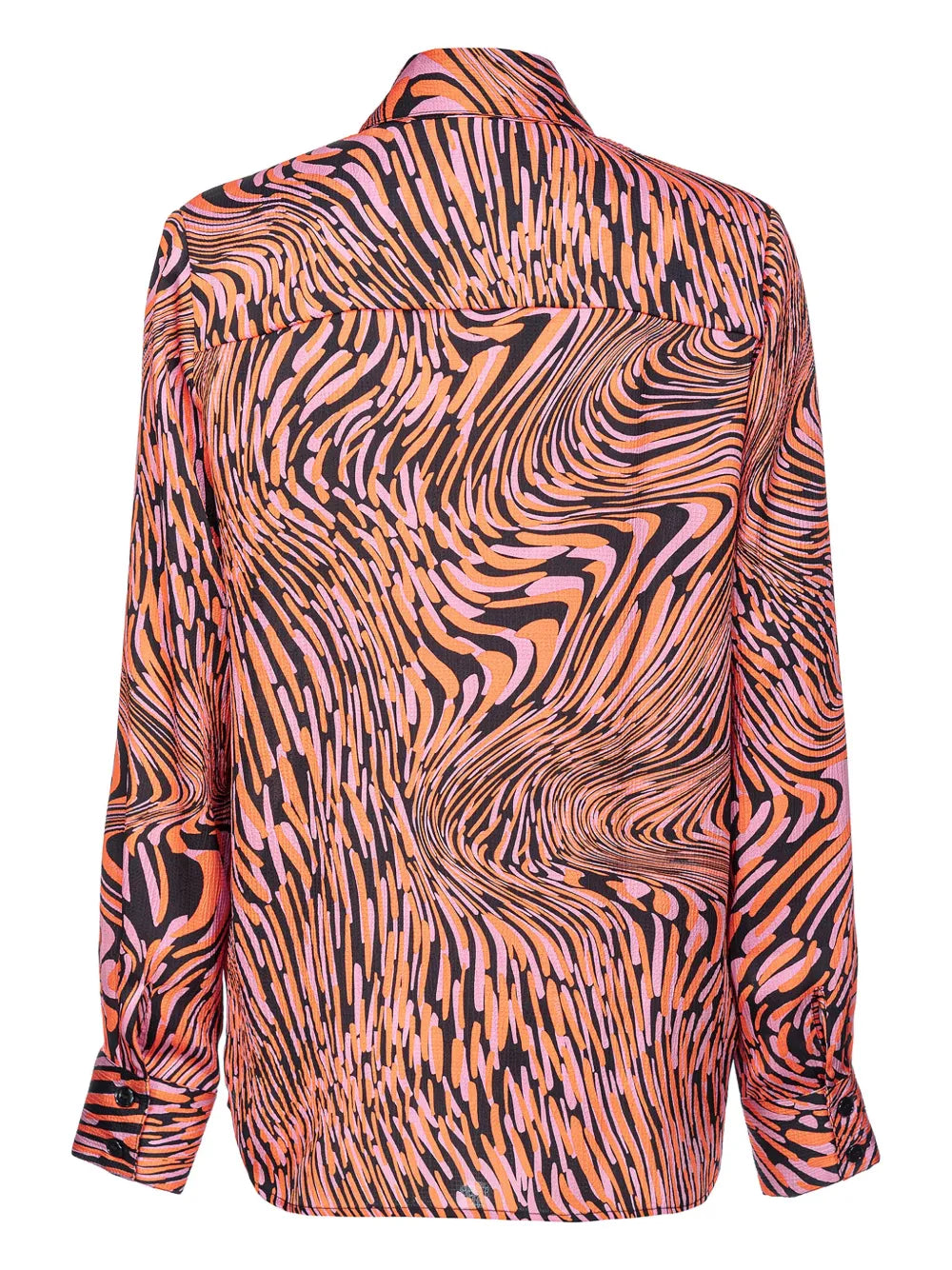 Graphic-Print Buttoned Shirt