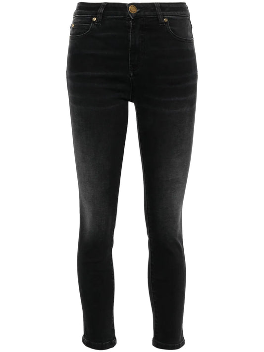 High-Waisted Skinny Jeans