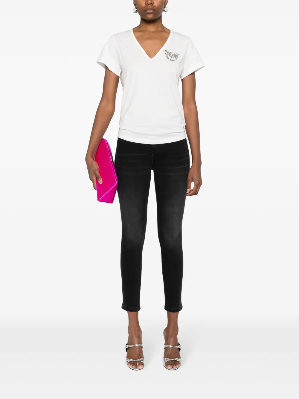 High-Waisted Skinny Jeans