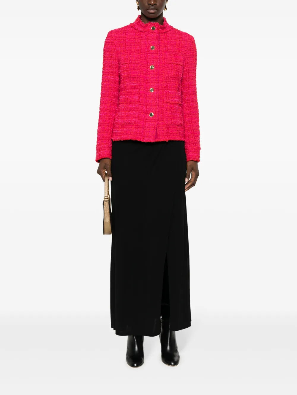 Satin-Finish Full Skirt