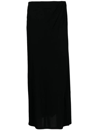 Satin-Finish Full Skirt