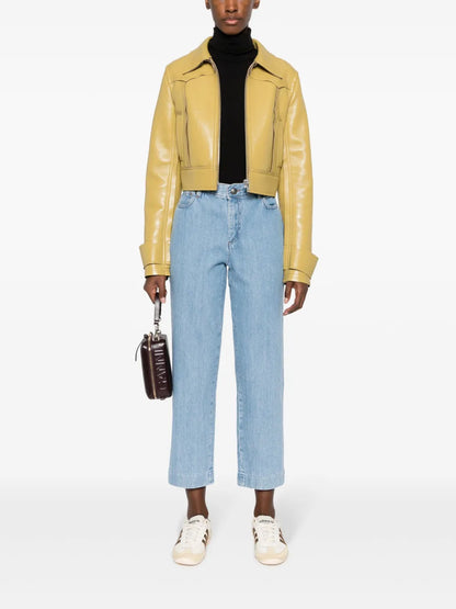 High-Rise Wide-Leg Jeans