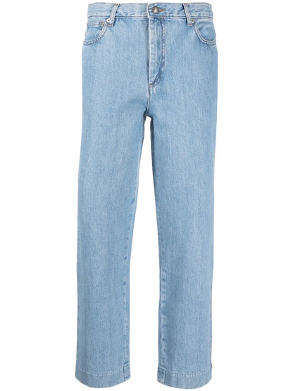 High-Rise Wide-Leg Jeans