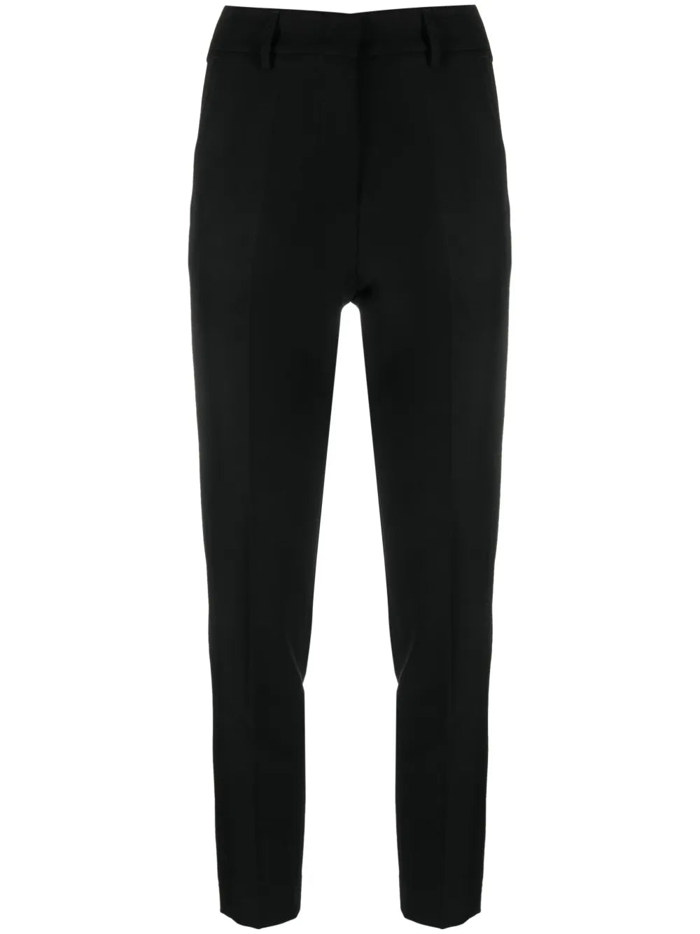 Mid-Rise Cropped Trousers