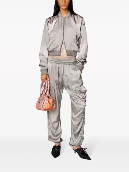 P-Mirow-N1 Satin Cargo Trousers