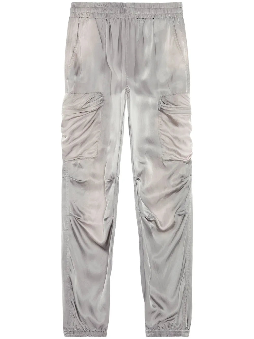 P-Mirow-N1 Satin Cargo Trousers