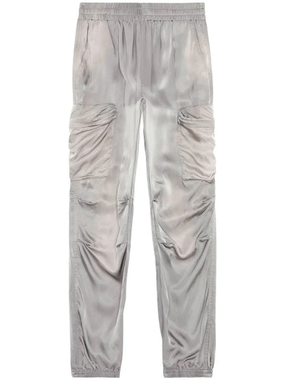 P-Mirow-N1 Satin Cargo Trousers
