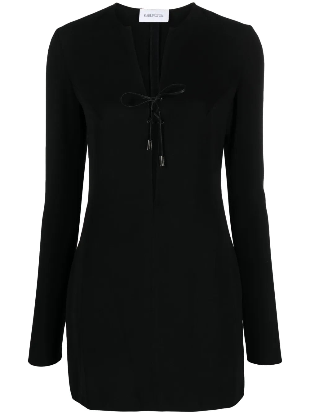 Seeran Lace-Up Minidress