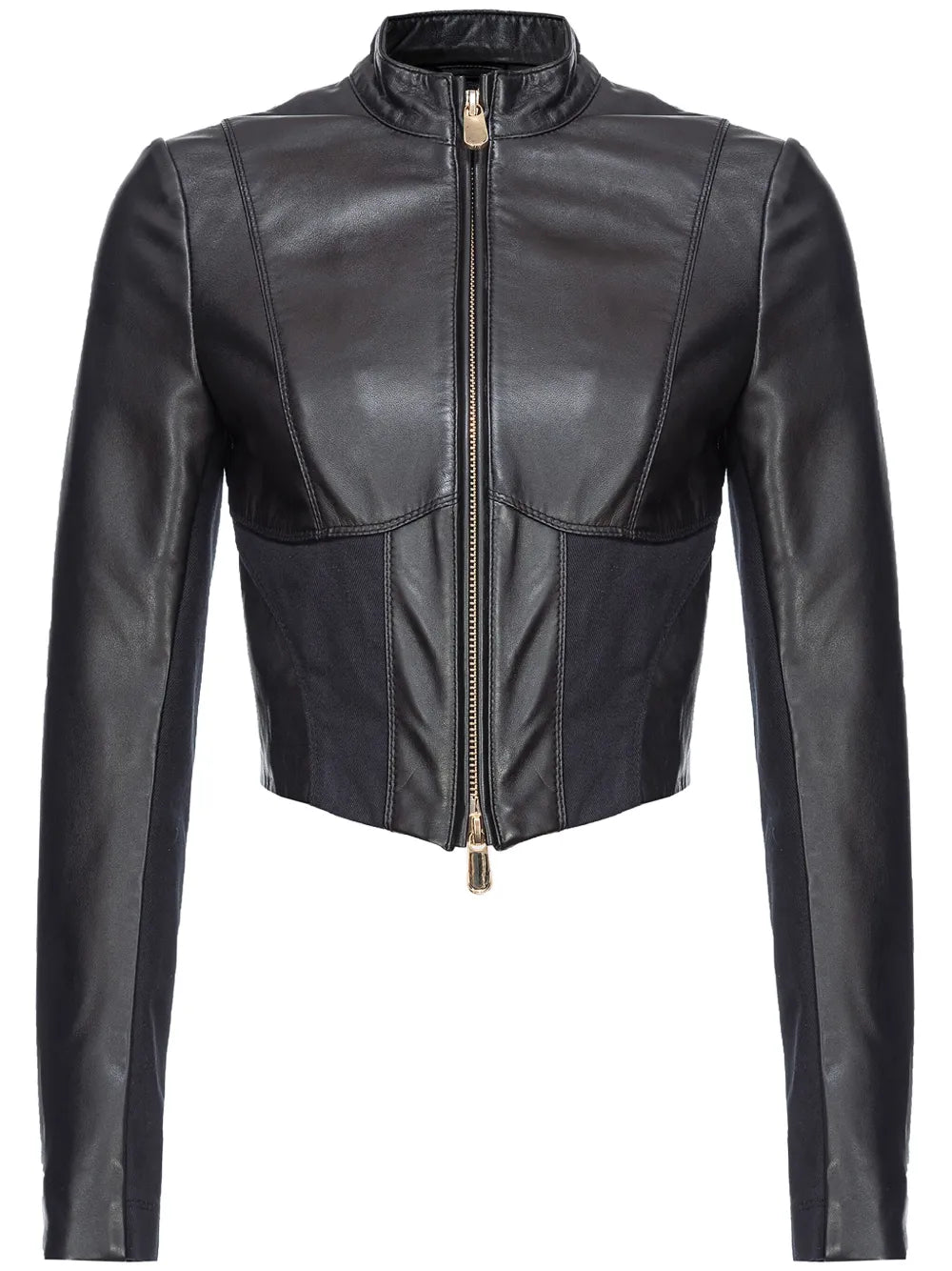 Panelled Cropped Jacket