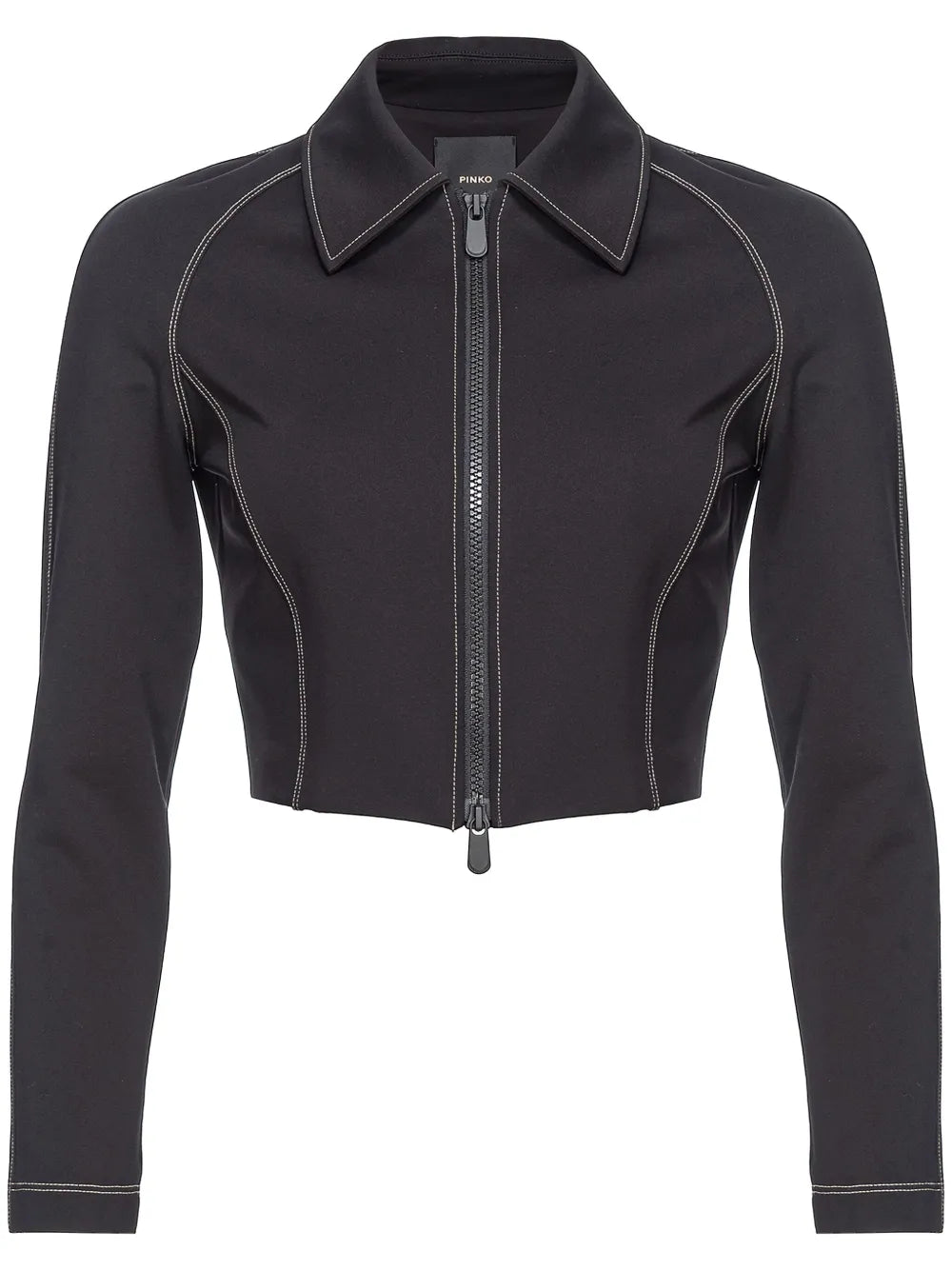 Long-Sleeve Cropped Jacket