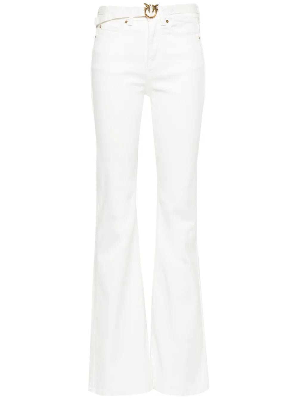 Mid-Rise Flared Jeans