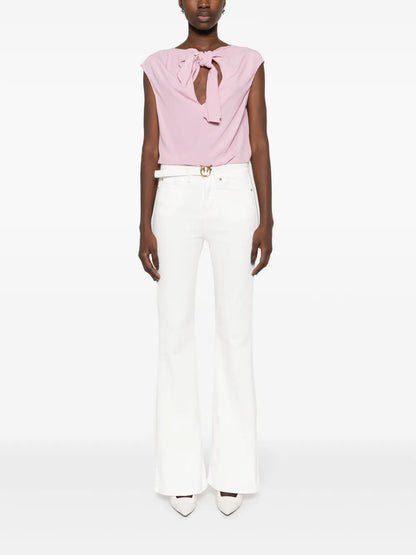 Mid-Rise Flared Jeans