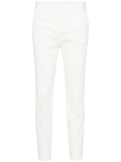 Pressed-Crease Tapered Trousers