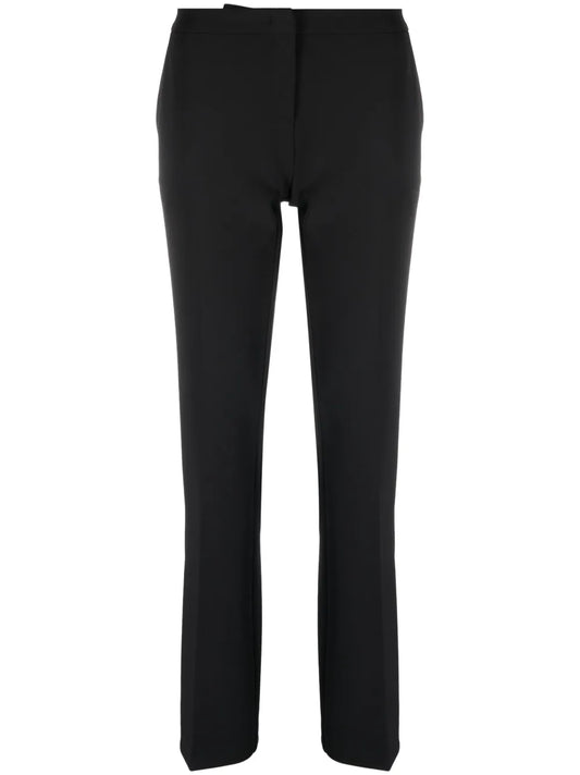 Pleated Flared Trousers