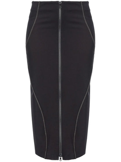 Zip-Fastening Pencil Skirt
