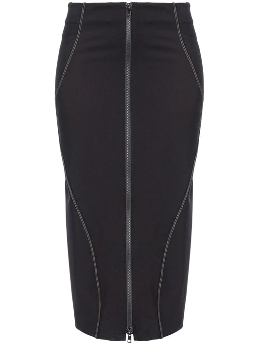 Zip-Fastening Pencil Skirt