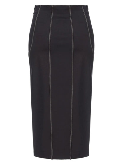 Zip-Fastening Pencil Skirt