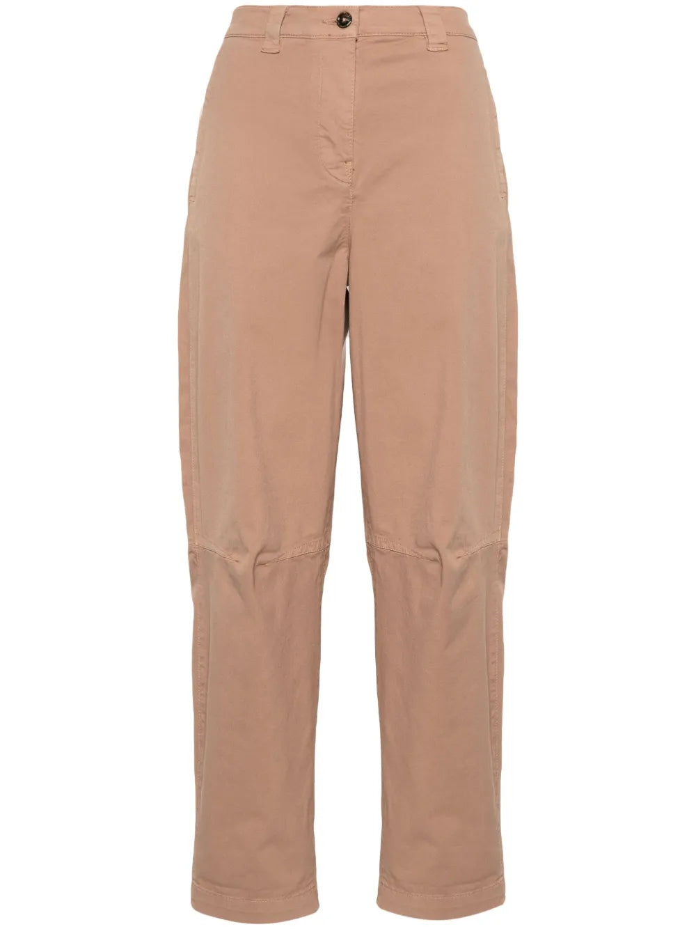 High-Waist Cropped Trousers