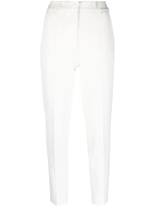 Mid-Rise Cropped Trousers