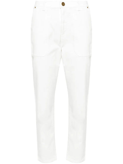 Mid-Rise Cropped Jeans