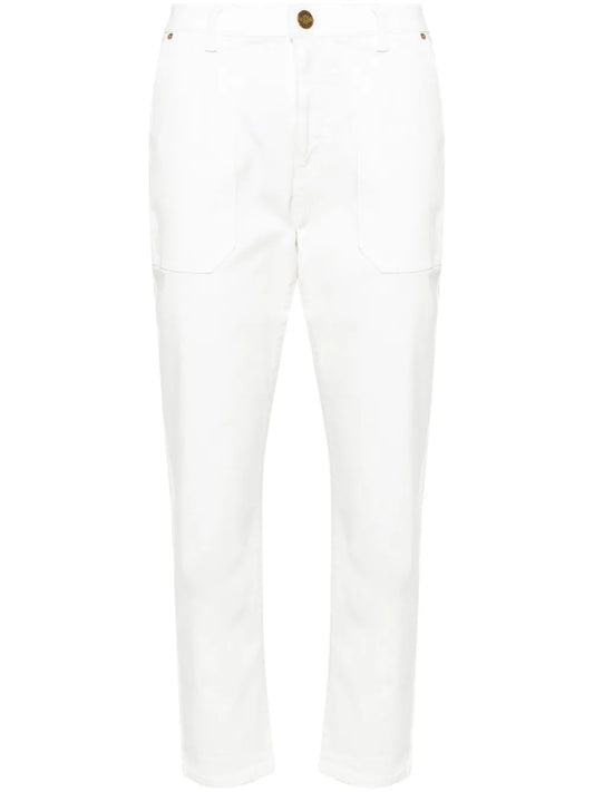 Mid-Rise Cropped Jeans