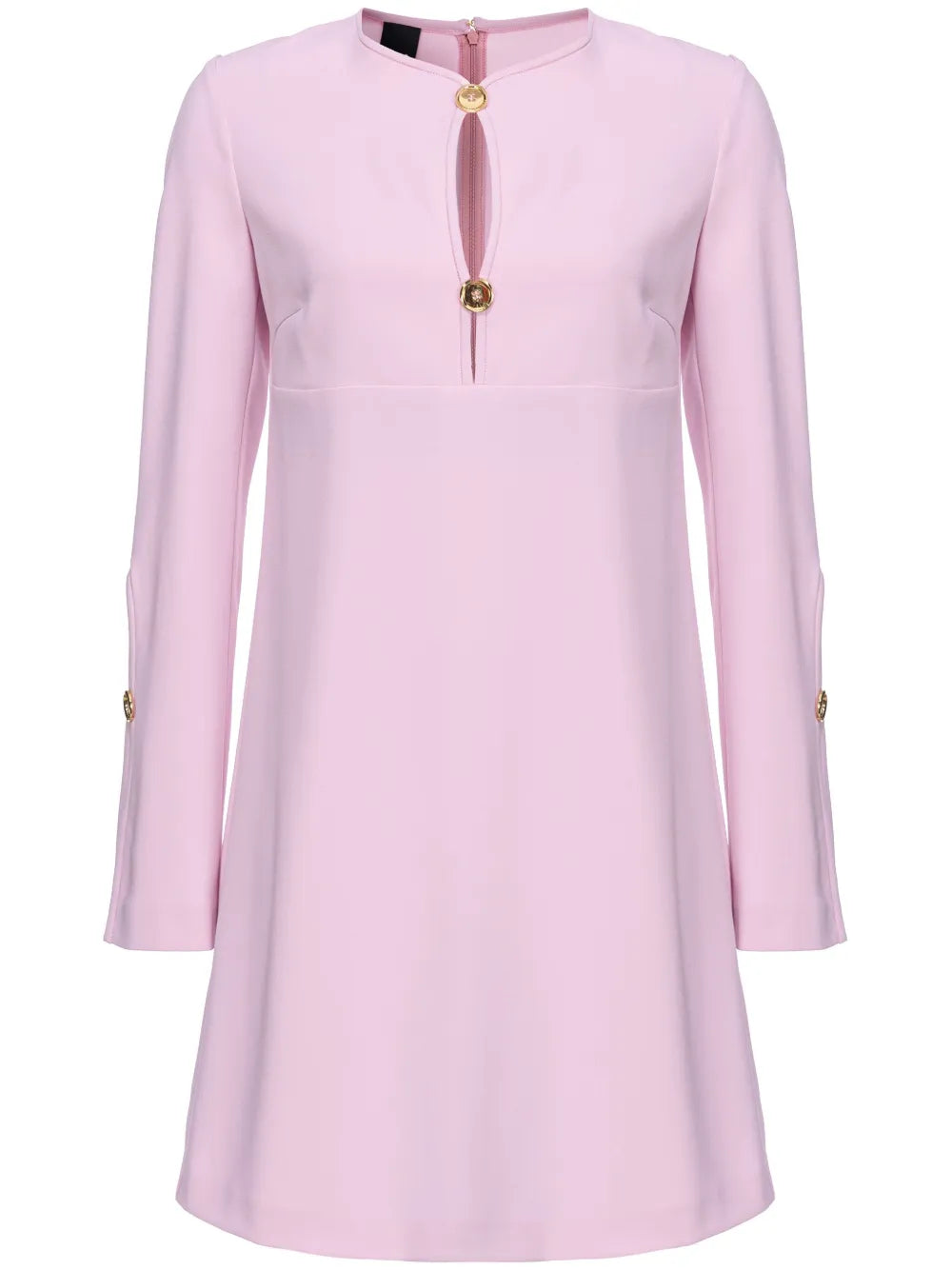 Cut-Out Flared Minidress