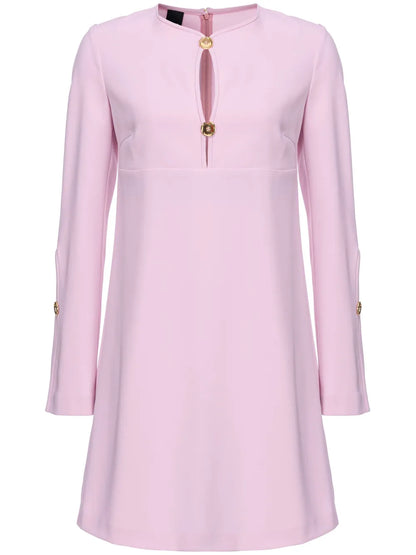 Cut-Out Flared Minidress