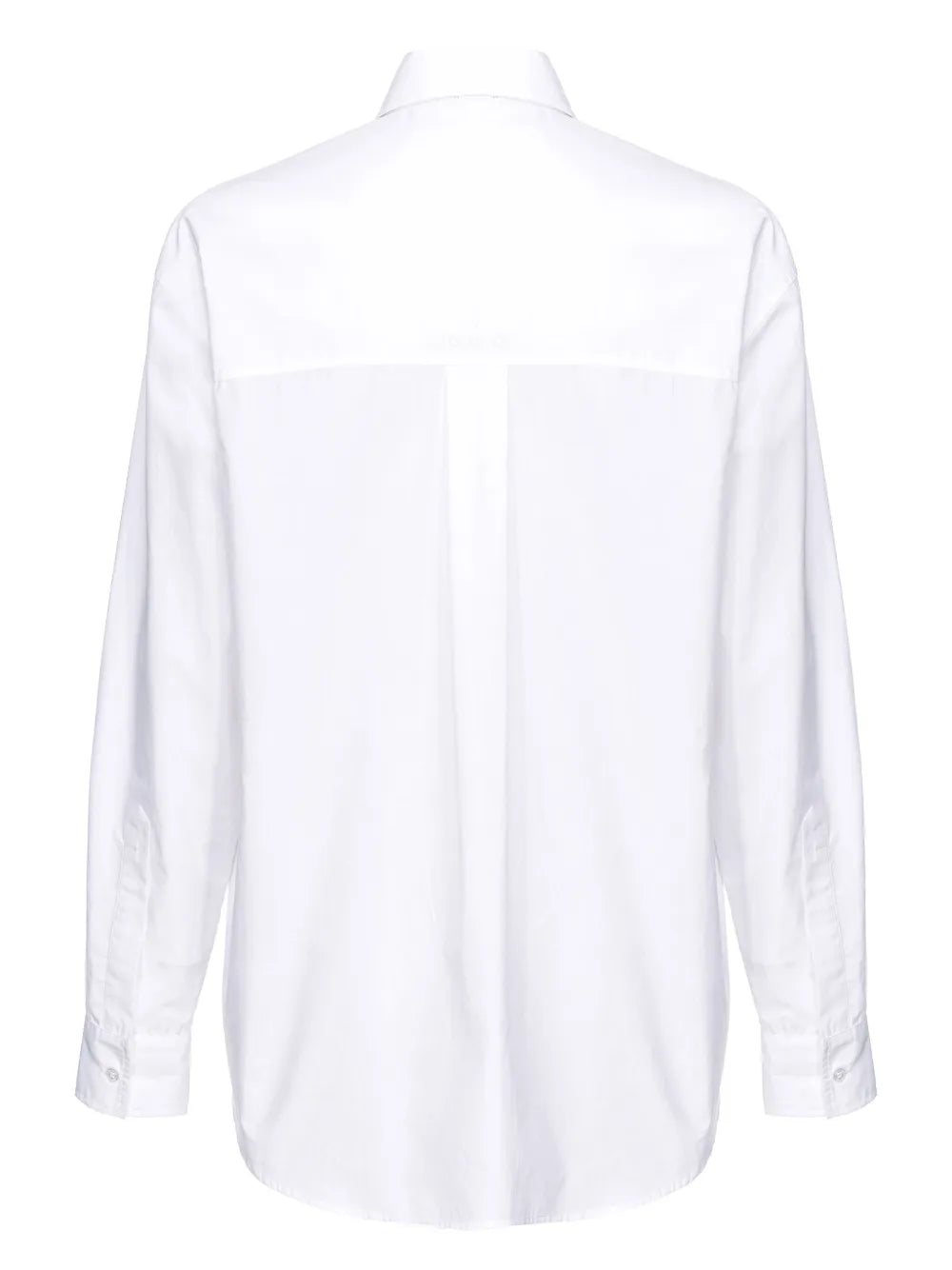 Rhinestone-Embellished Cotton Shirt