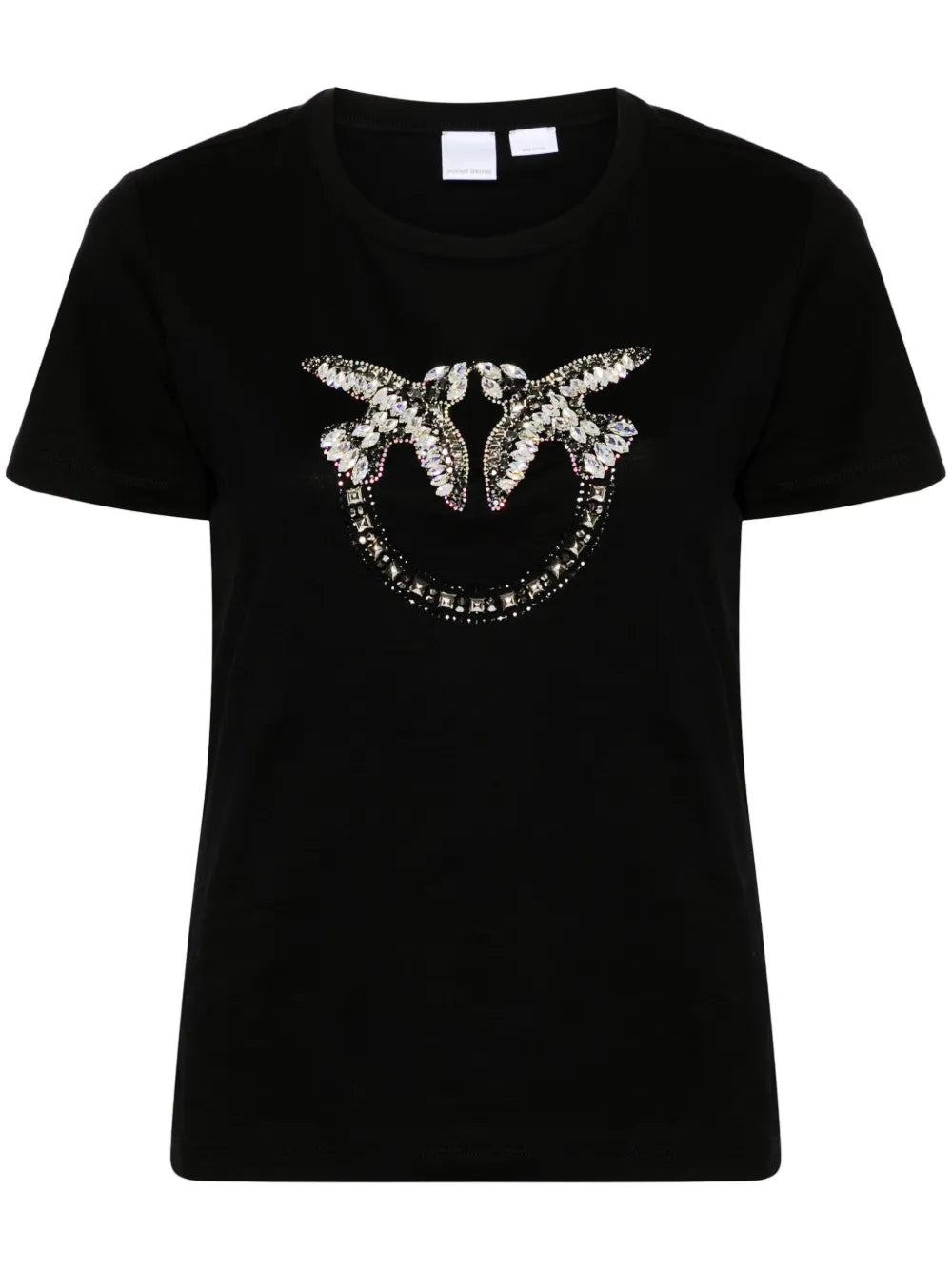 Love Birds Embellished T-Shirt
