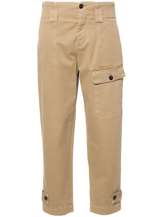 Gabardine Tapered Trousers