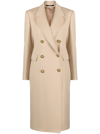 Meryl Double-Breasted Midi Coat