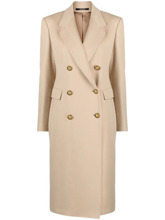 Meryl Double-Breasted Midi Coat