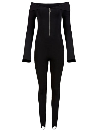 The Trinity Off-Shoulder Jumpsuit