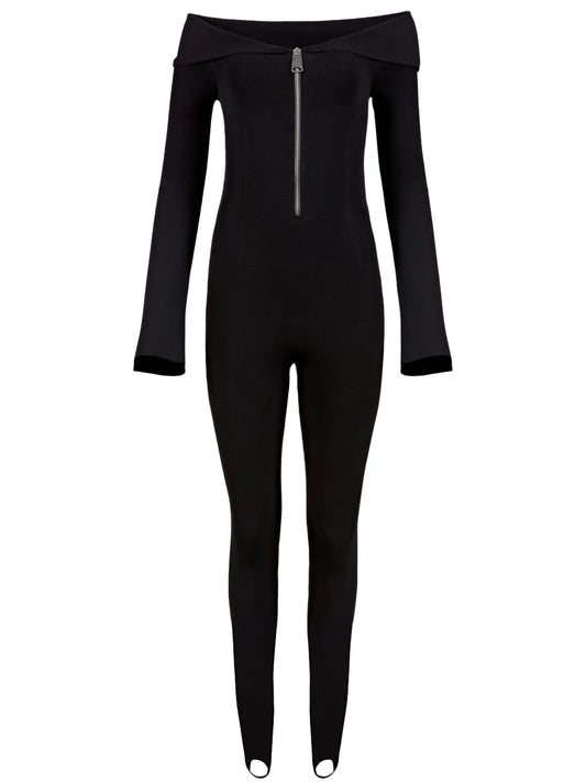 The Trinity Off-Shoulder Jumpsuit