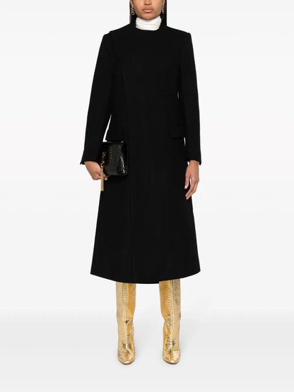 Mid-Length Merino-Blend Coat