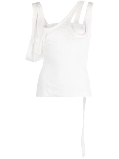 Asymmetric Ribbed Top