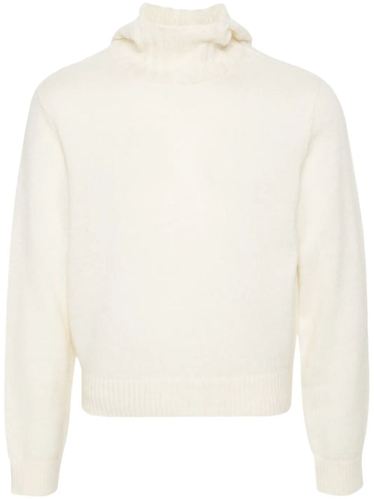 Roll-Neck Wide-Sleeves Jumper