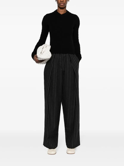 Salve Embossed-Embroidered Jumper