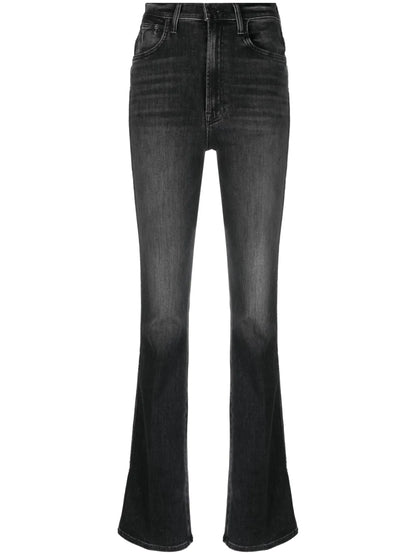Logo-Tag Flared Jeans