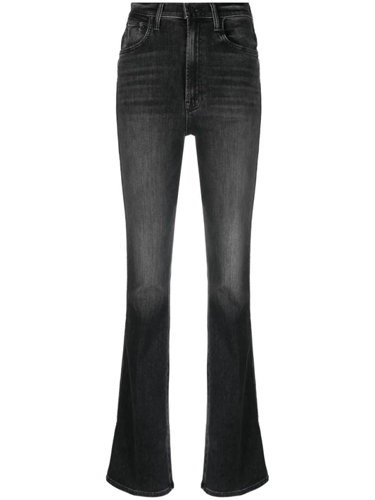 Logo-Tag Flared Jeans