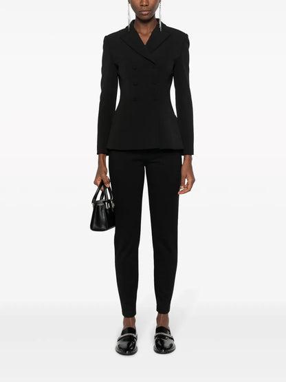 High-Waisted Pressed-Crease Leggings