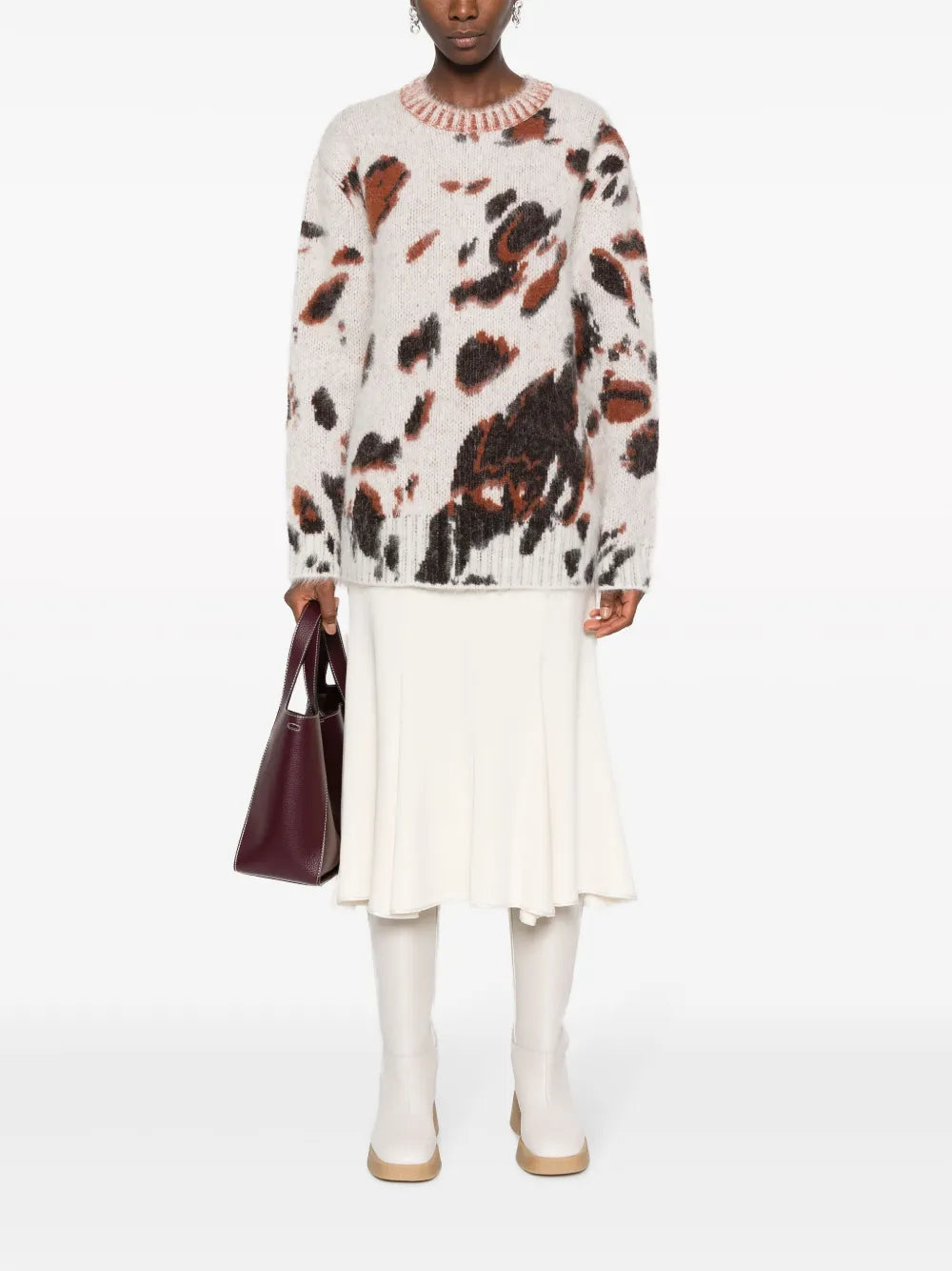 Horse Brushed Jaquard Jumper