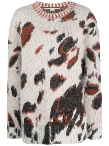 Horse Brushed Jaquard Jumper
