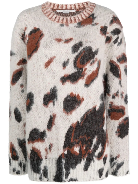 Horse Brushed Jaquard Jumper