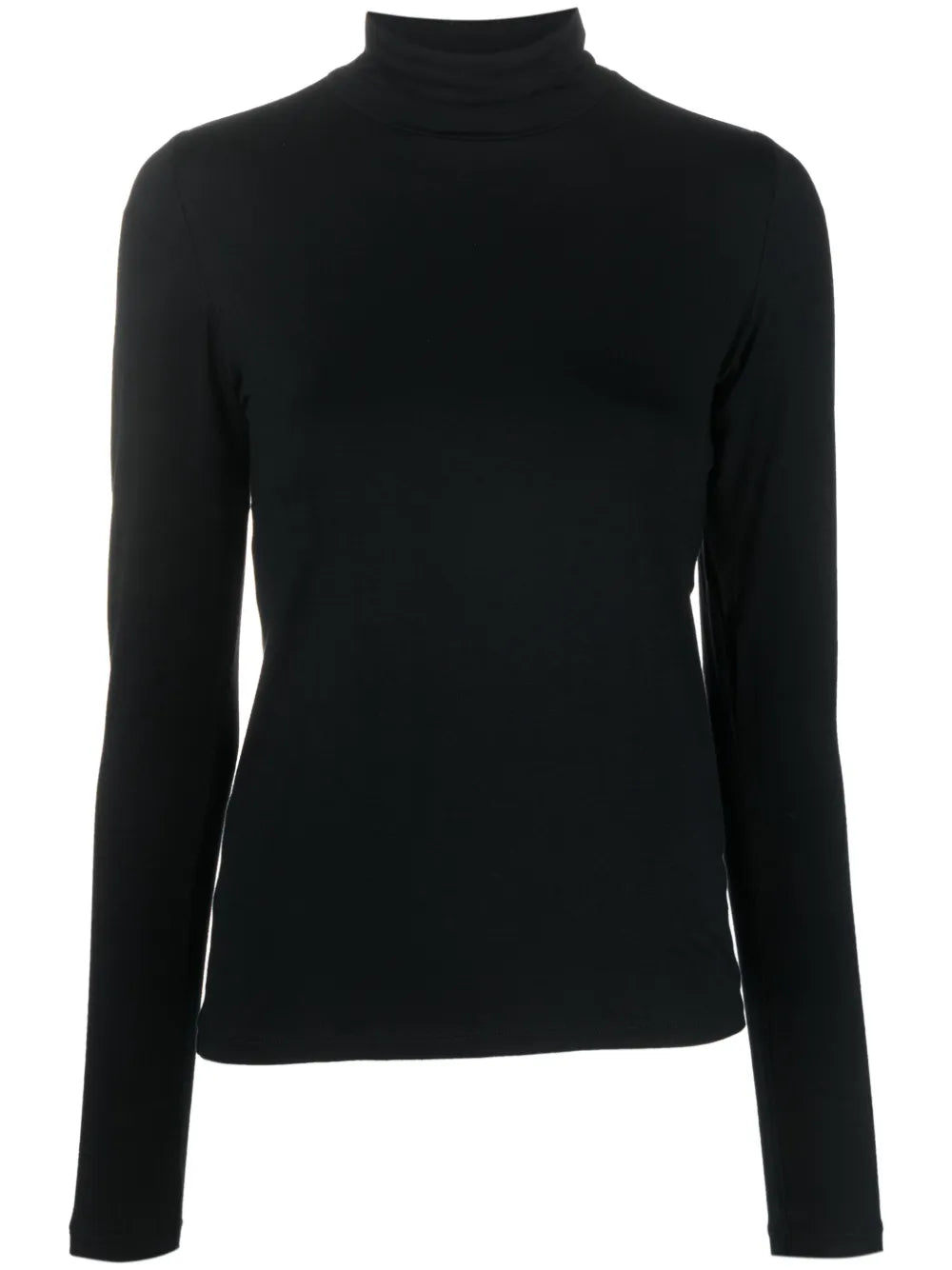 Roll-Neck Long-Sleeve T-Shirt