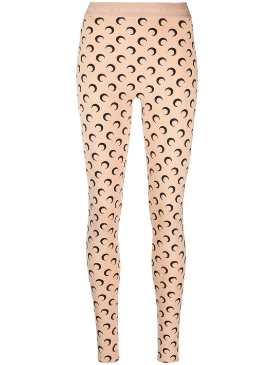 Fuseaux Moon Recycled-Jersey Leggings